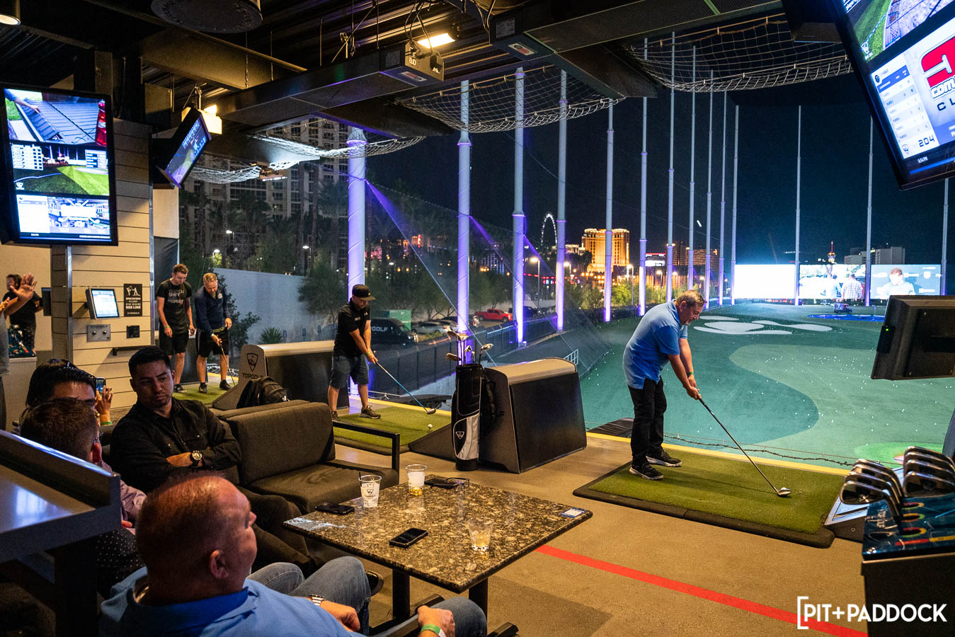 Celebrating SEMA with a Pit+Paddock Party at Topgolf Las Vegas