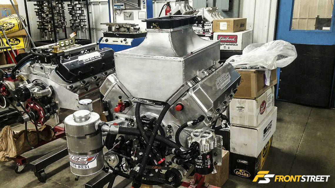 One Of A Kind Big-Block Engine Designed For Outlaw All Motor Racing