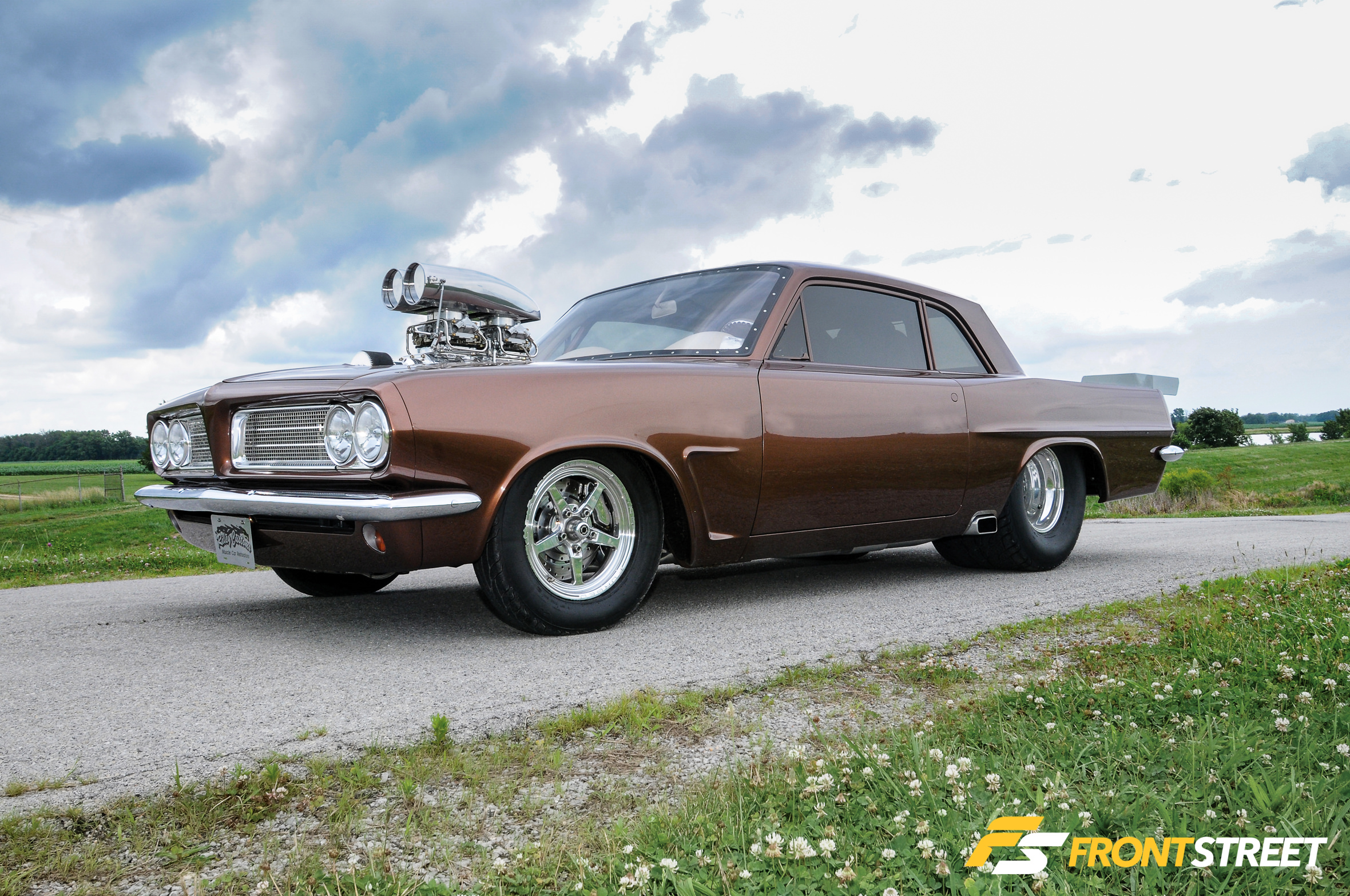 Pro Street Science In A Not So Plain Brown Pontiac Tempest Wrapper