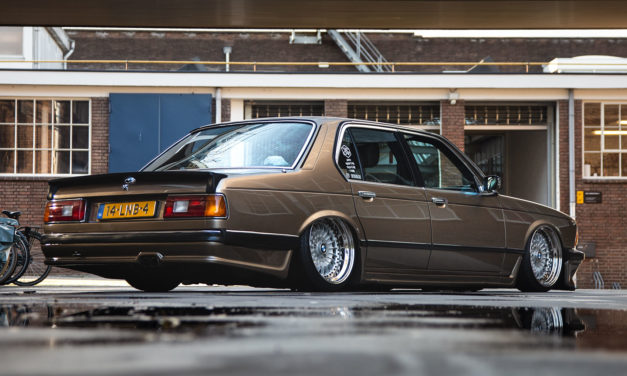 Bagged BMW E23 7 Series Shows Long Mod Lists Don’t Mean A Thing