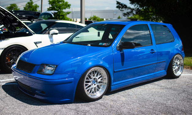 Rare E34 M5 Touring, Jazz Blue JTI, And Bagged Mustang Draw Attention At Raceseng