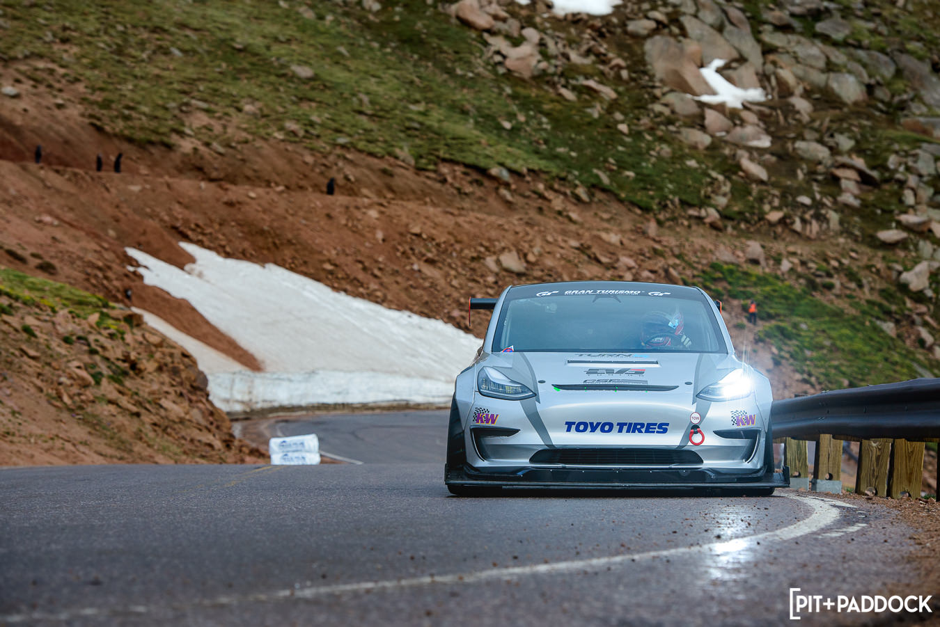 Tesla Model 3 Races The Distance At Pikes Peak International Hill Climb 2021 1602