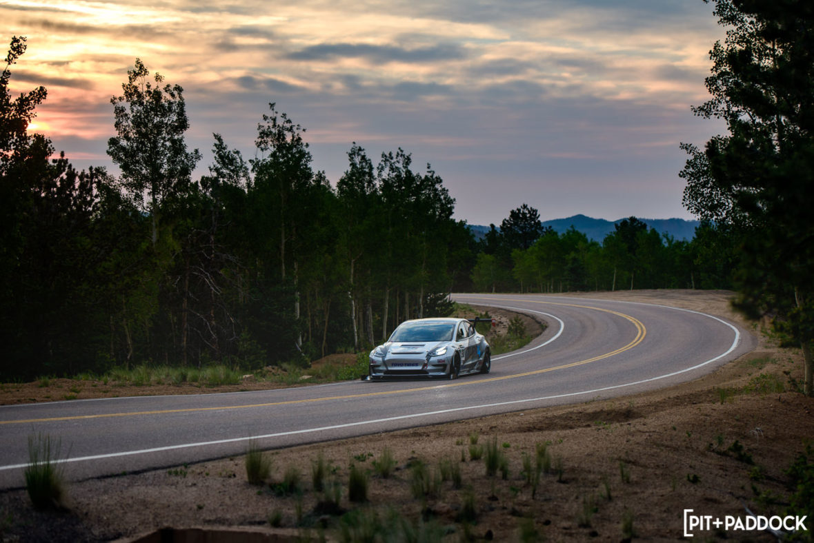 Tesla Model 3 Races The Distance At Pikes Peak International Hill Climb 2021 9973