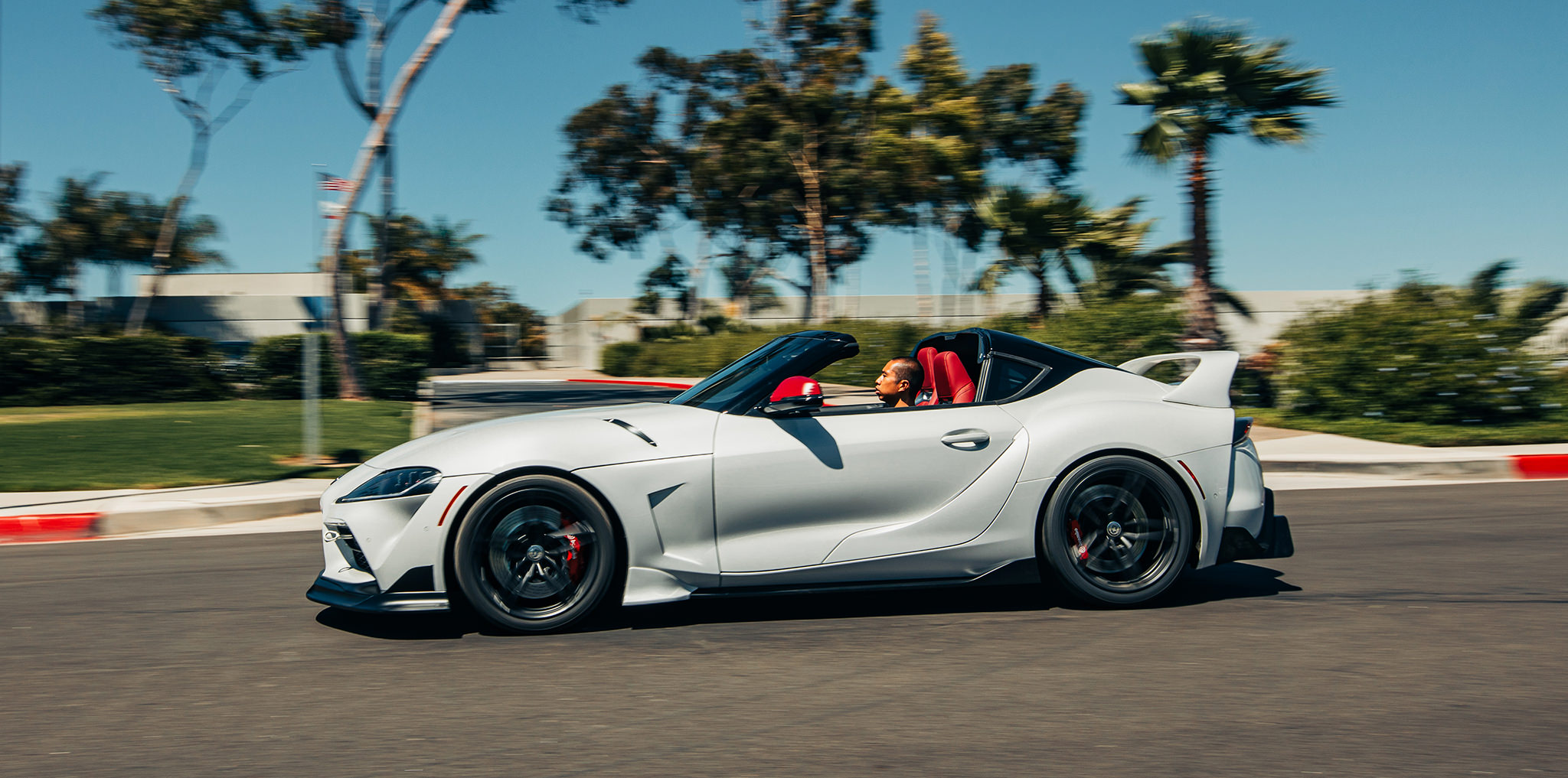 Students create a 2JZ-powered Toyota Supra convertible from a
