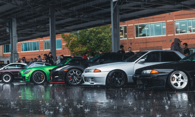 JDM Skylines, GT-Rs, and More Brave the Rain at October Car Park Party
