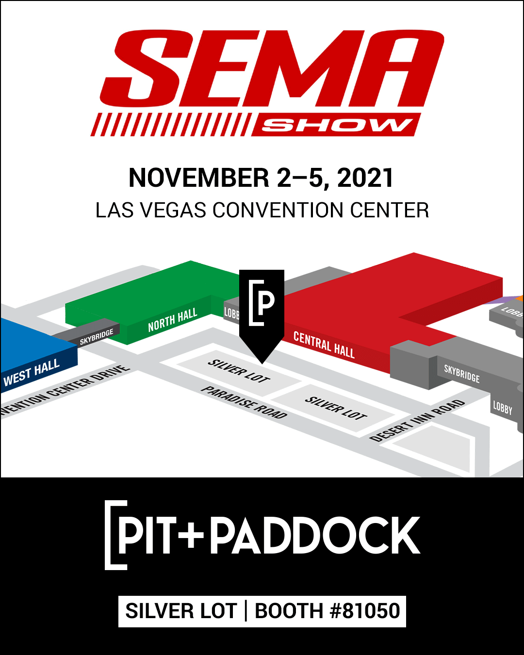 The SEMA Show is Back, and Pit+Paddock is Exhibiting for the First Time
