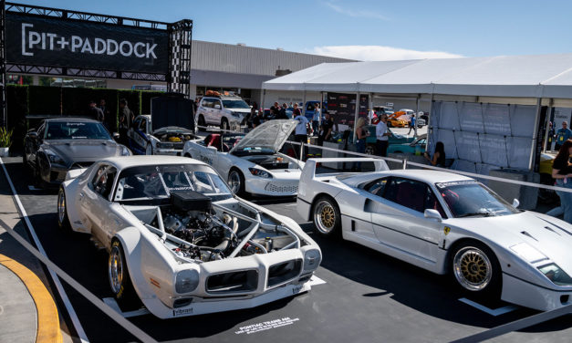 Pit+Paddock Booth and Cars+Coffee Experience at the 2021 SEMA Show