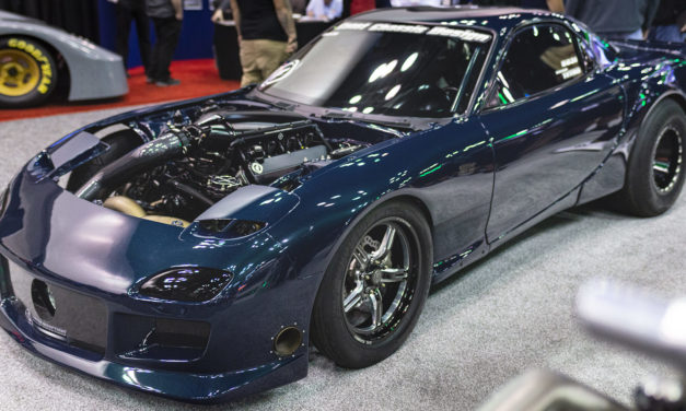 Two Incredible RX-7s, a New NASCAR, and One Wild SR20 Top the PRI Show