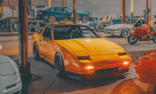 Restomod Z31 Nissan 300ZX With RB Swap In Poster Art Series