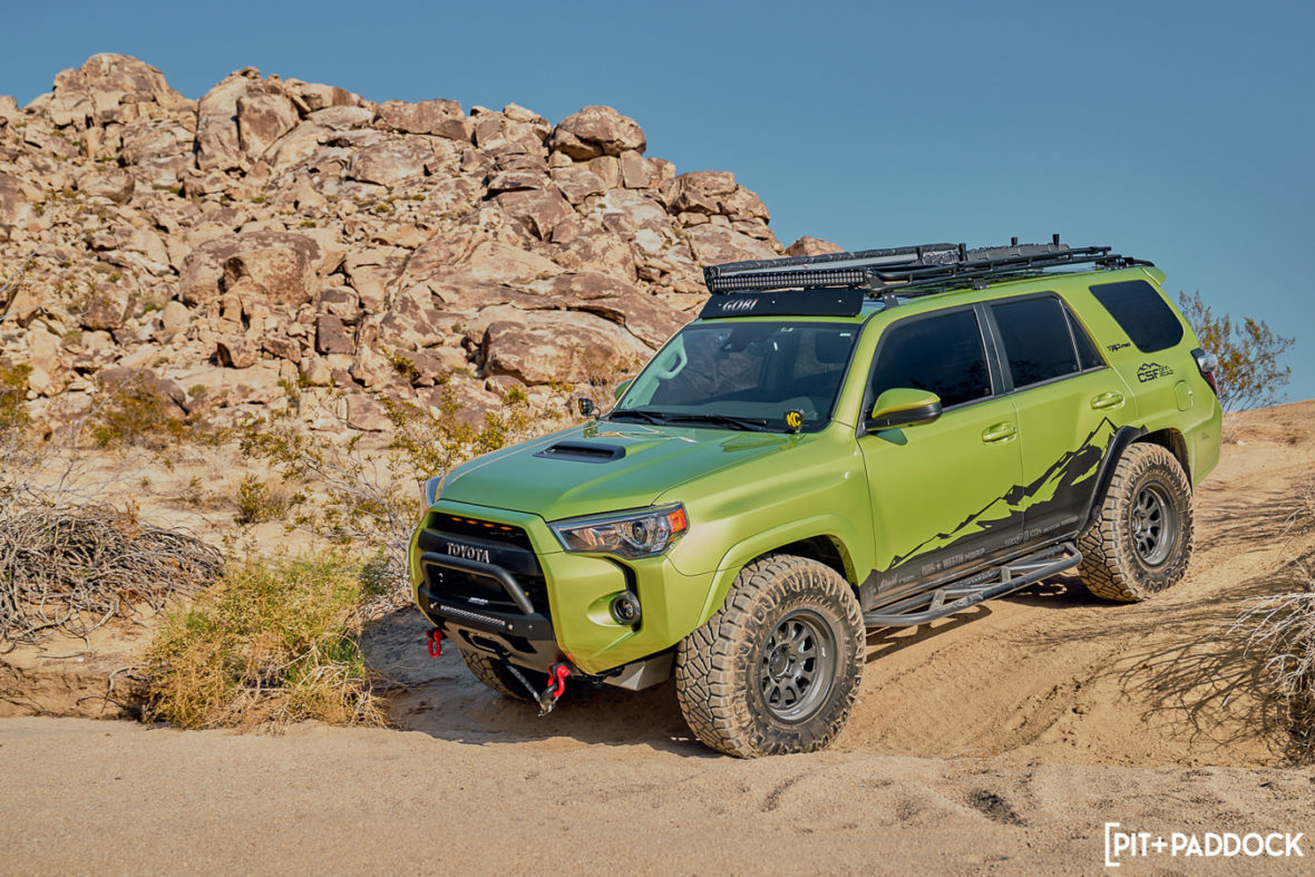 Off-Road Driving Review: 2022 Lime Rush 4Runner TRD Pro Project Build