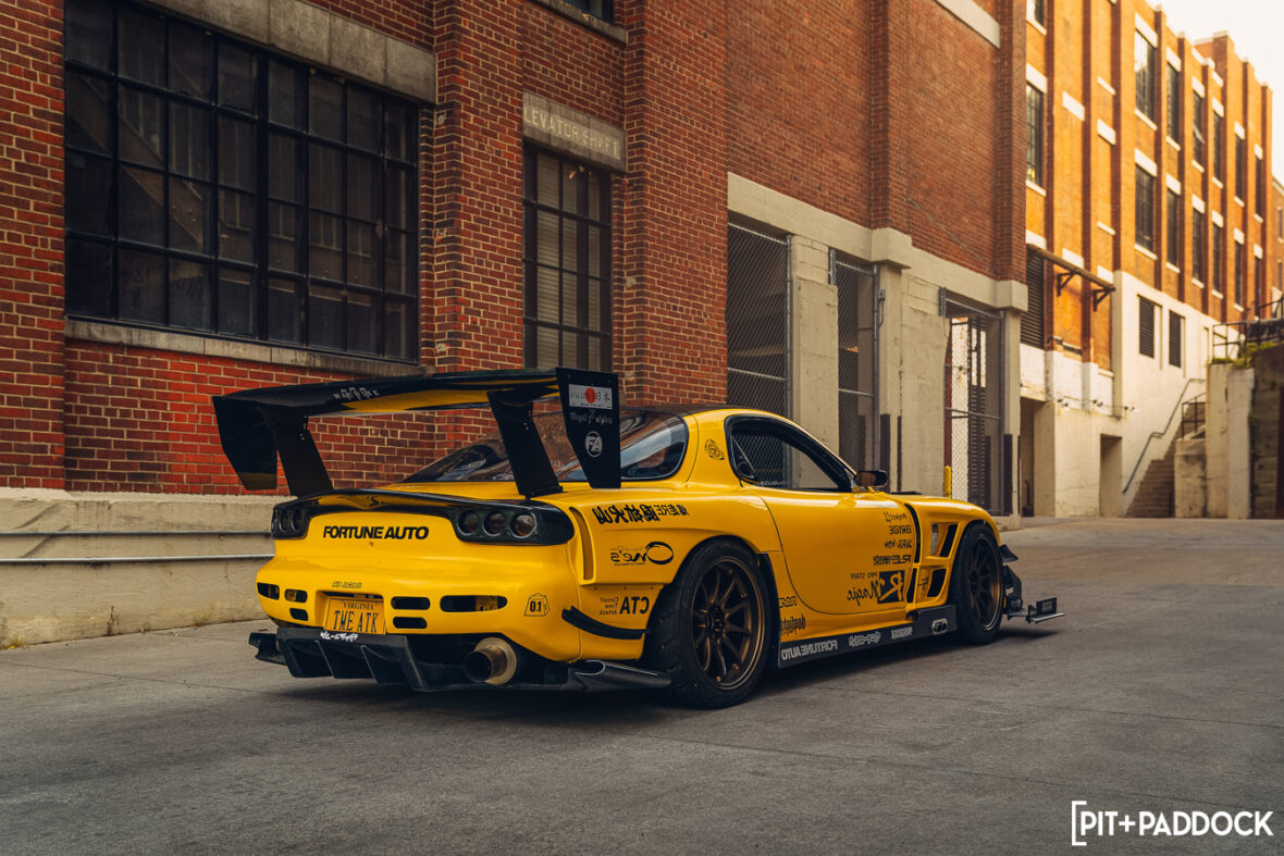 A Dash Of Magic: Re Amemiya X R Magic Widebody Mazda Rx-7 Immortalized 