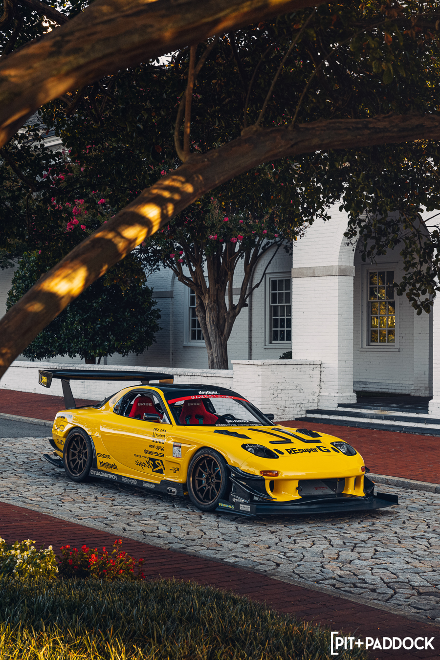 A Dash of Magic: RE Amemiya x R Magic Widebody Mazda RX-7 Immortalized ...