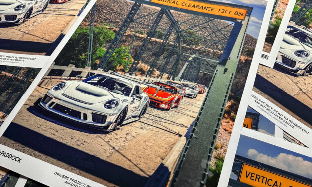 Drivers Project: Road to Rennsport Lineup Immortalized on First of Two Poster Giveaways (Presented by CSF)