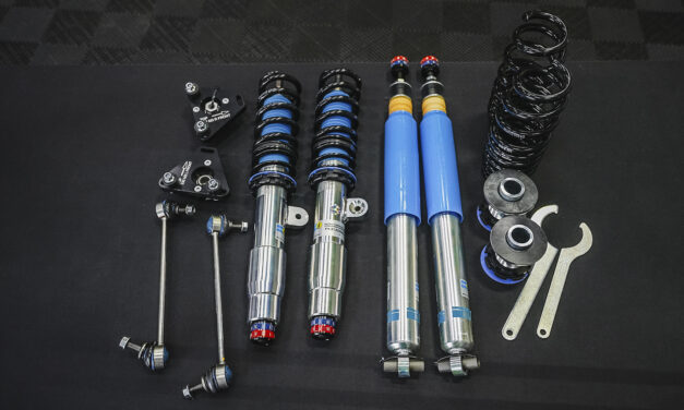 Bilstein Clubsport Coilovers Add a Nürburgring Touch to our E91 GTS Wagon