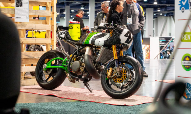 Unleashing the Beast: Krossover Customs’ Kawasaki KX500 Race Bike